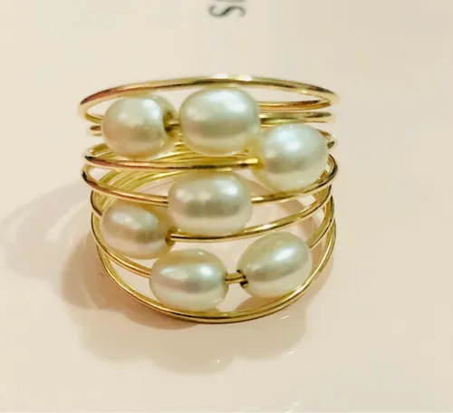 Anillo de perlas discount tous