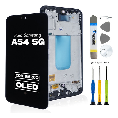 Pantalla Display Oled Para Samsung Galaxy A54 5g A546 Marco