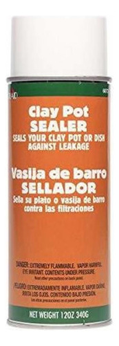 Sellador De Ollas De Arcilla A Cuadros, 12 Oz, Transparente