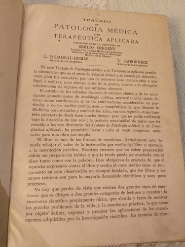 Tratado De Patología Medica Y De Terapéutica Aplicada 