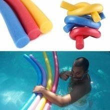 Flutuador Macarrão Boia P/piscina Natação Kit Com 50 +brinde