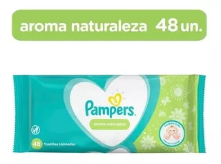 Pampers Toallitas Humedas Aroma Naturaleza 12 Packs X 48un