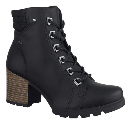 Bota coturno hotsell dakota matelassê preta