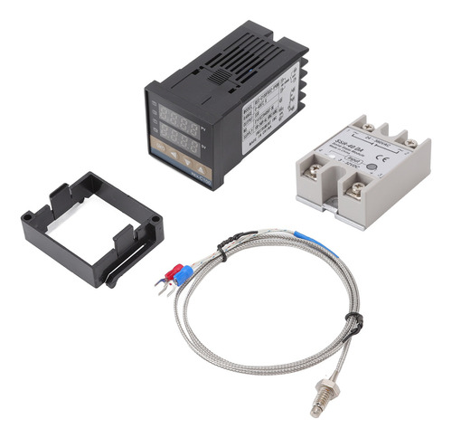 Kit Pirómetro Rex-c100 Control Temperatura Medición 0-400°c