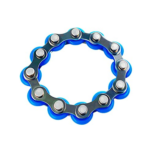 Yomiie Roller Chain Fidget Toy 12 Rollers Flippy Chain Anti-