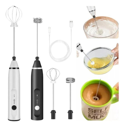 Batedor Misturador Mixer Elétrico Bebidas Leite Café Clara