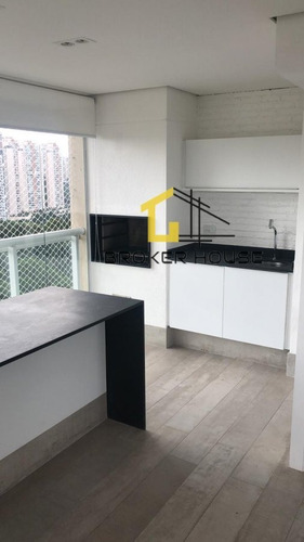 Imagem 3 de 19 de Apartamento A Venda No Bairro Panamby Em São Paulo - Sp. - Bh60112-1