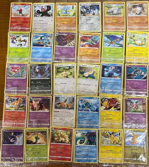 Cartas Pokemon Tcg Vuala Coleccion Completa 30 Tarjetas