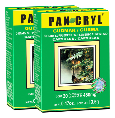 Pancryl Gurma El Ángel De Tu Salud 30 Cápsulas 2pack