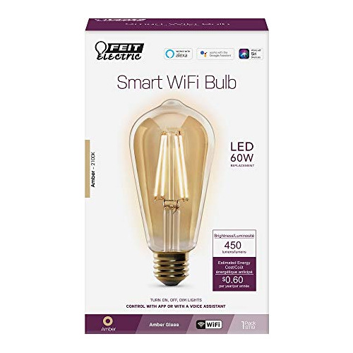 Feit Electric St1960fi-lag, Equivalente A 60 Watts, Wi-fi Ve