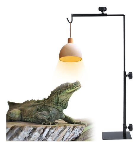 Patioer Soporte De Lmpara De Reptil Para Mascotas, Soporte D