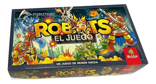 Robots El Juego De Mesa Maldon Scarlet Kids