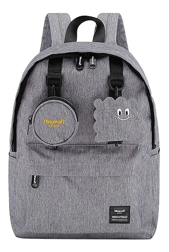 Imagen 8 de 10 de Mochila Bolso Himawari Con Monedero 0422.