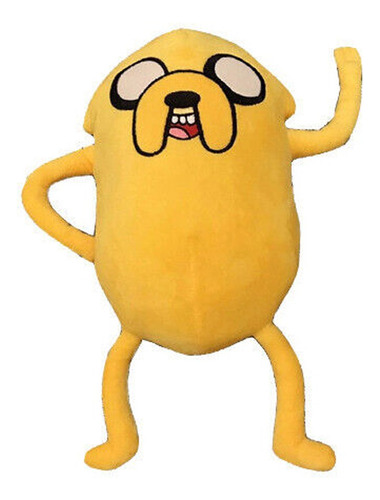 Adventure Time Jake Muñeca Peluche Juguete Niños Regalo 37cm