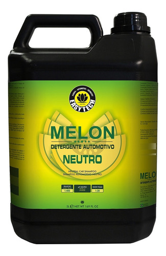 Shampoo Automotivo Mega Espuma Concentrado Melon Easytech 5l