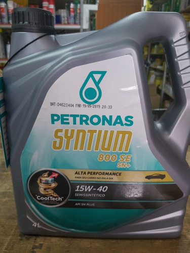 Aceite Petronas 15w40 4litros Syntium 800 Bencinero Diésel