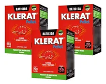 Comprar Klerat Pellet 50gr Veneno Para Ratas Y Ratones 3 Unidades