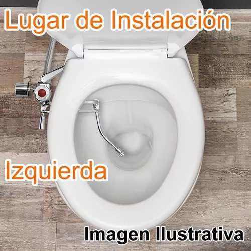 Griferia Bidet Para Inodoros Bidesferico Subidet Agua Fria