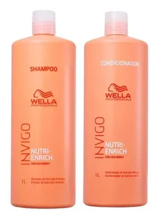 Kit Wella Pro Invigo Enrich Shampoo 1l Condicionador 1l
