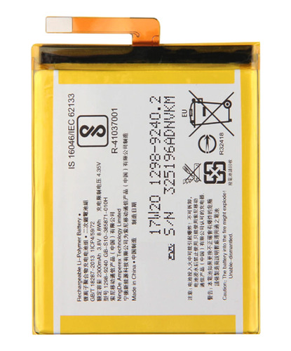 Pila Bateria Lis1618erpc Para Sony Xperia Xa E5 G3123 E/g