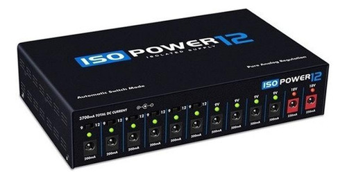 Fonte Isolada Pedais Iso Power 12 Landscape