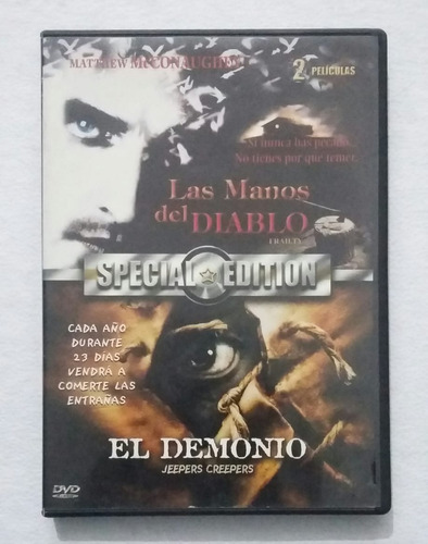 Dvd El Demonio Y Las Manos Del Diablo 2 Peliculas En 1 Dvd