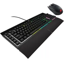 Comprar Kit Gamer Corsair Teclado K55 Rgb Pro+mouse Harpoon Rgb Pro Color del mouse Negro Color del teclado Negro