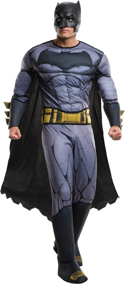 Disfraz Batman Liga La Justicia Adulto De Lujo Talla X L | Meses sin  intereses