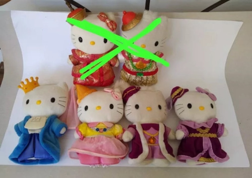 Figuras Muñecos De Peluche Hello Kitty Mcdonald En Pareja