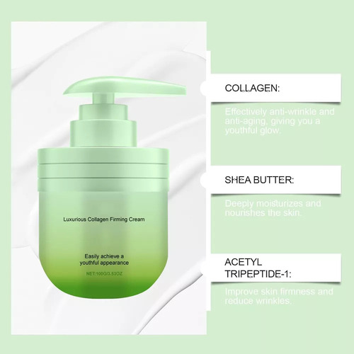 Crema Reafirmante De Colágeno Divglow Luxurious, Divgl, 2 Un
