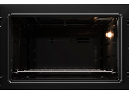 Forno Elétrico De Bancada Mueller Espelhado 50l Vidro Duplo Cor Cinza