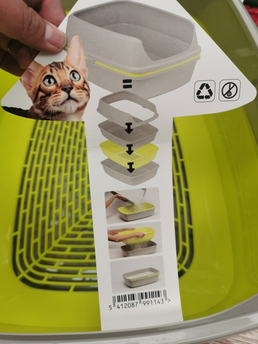 Arenero Con Cernidor Jumbo Para Gato Grande 57x43x27 Cm