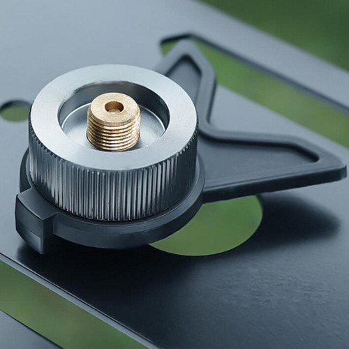 Adaptador De Estufa De Gas Para Camping, Adaptador De Gris