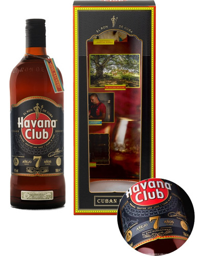 Ron Havana Club Añejo  7 Años 1.000ml