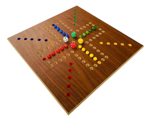 Juego De Mesa No Te Enojes 4 Y 6 Jugadores Dados Y Canicas
