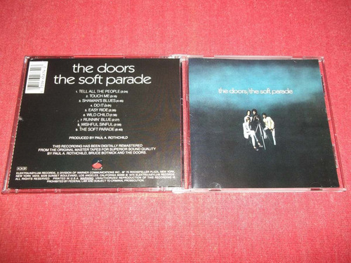 The Doors - The Soft Parade Cd Usa Ed 1990 Mdisk