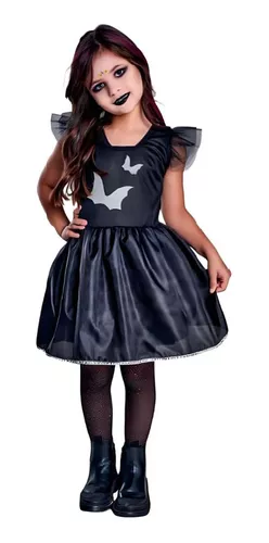 Bruxinhald08w0schog fantasia halloween infantil feminina