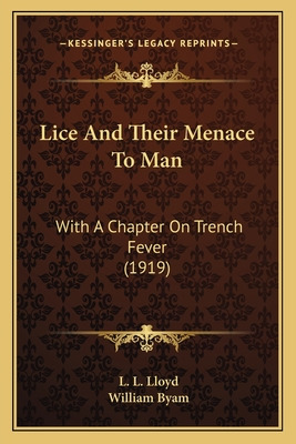 Libro Lice And Their Menace To Man: With A Chapter On Tre...