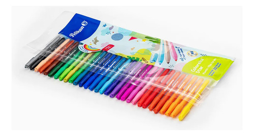 Plumines Colorella Star Fino Con 30 Pzs. Pelikan.