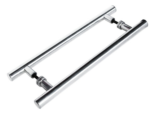 Puxador Para Porta Pivotante Madeira Vidro Escovado 1m Inox