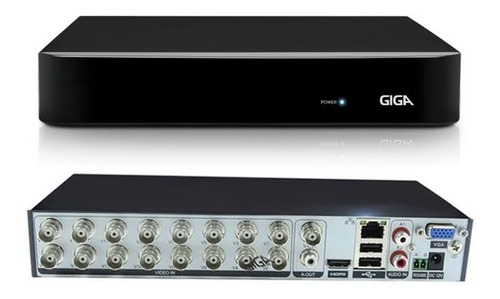 Imagem 3 de 5 de Gravador Dvr Hd 16 Canais 1080n Giga