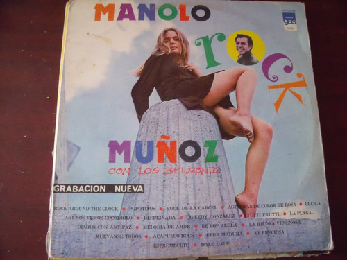 Lp Manolo Muñoz Rock, Diablo Con Antifaz