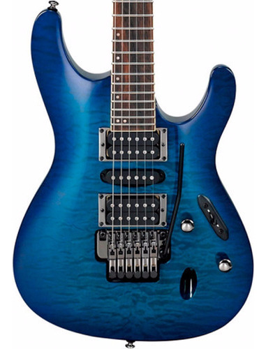 Ibanez S Serie S670qm, Guitarra Eléctrica., Sapphire Blue Color Azul Orientación de la mano Diestro