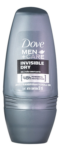 Desodorante Antitranspirante Roll on Dove Men+Care Invisible Dry 50ml