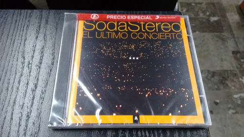 Cd Soda Stereo El Ultimo Concierto A En Formato Cd