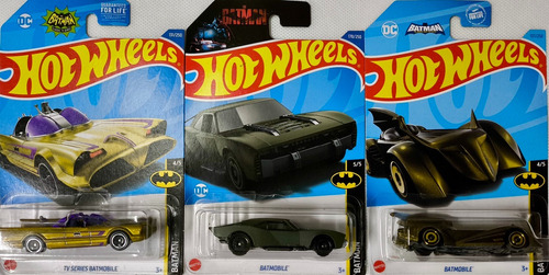 Carros Hotwheels De Batman 100% Originales Mattel