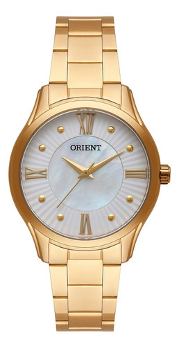 Relógio Orient Feminino Original Dourado Fgss0173 B3kx