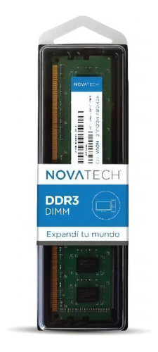 Memoria RAM 4GB 1 Novatech N3D04H1600E-512N