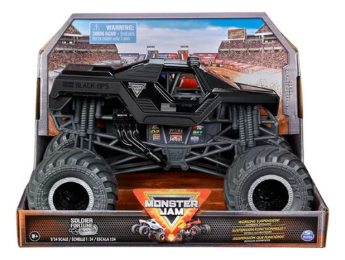 Monster Jam Escala 1:24 Soldier Fortune Auto Coleccion 