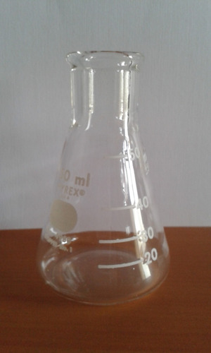 Imagen 8 de 8 de Matraz Erlenmeyer Pyrex De 50 Ml